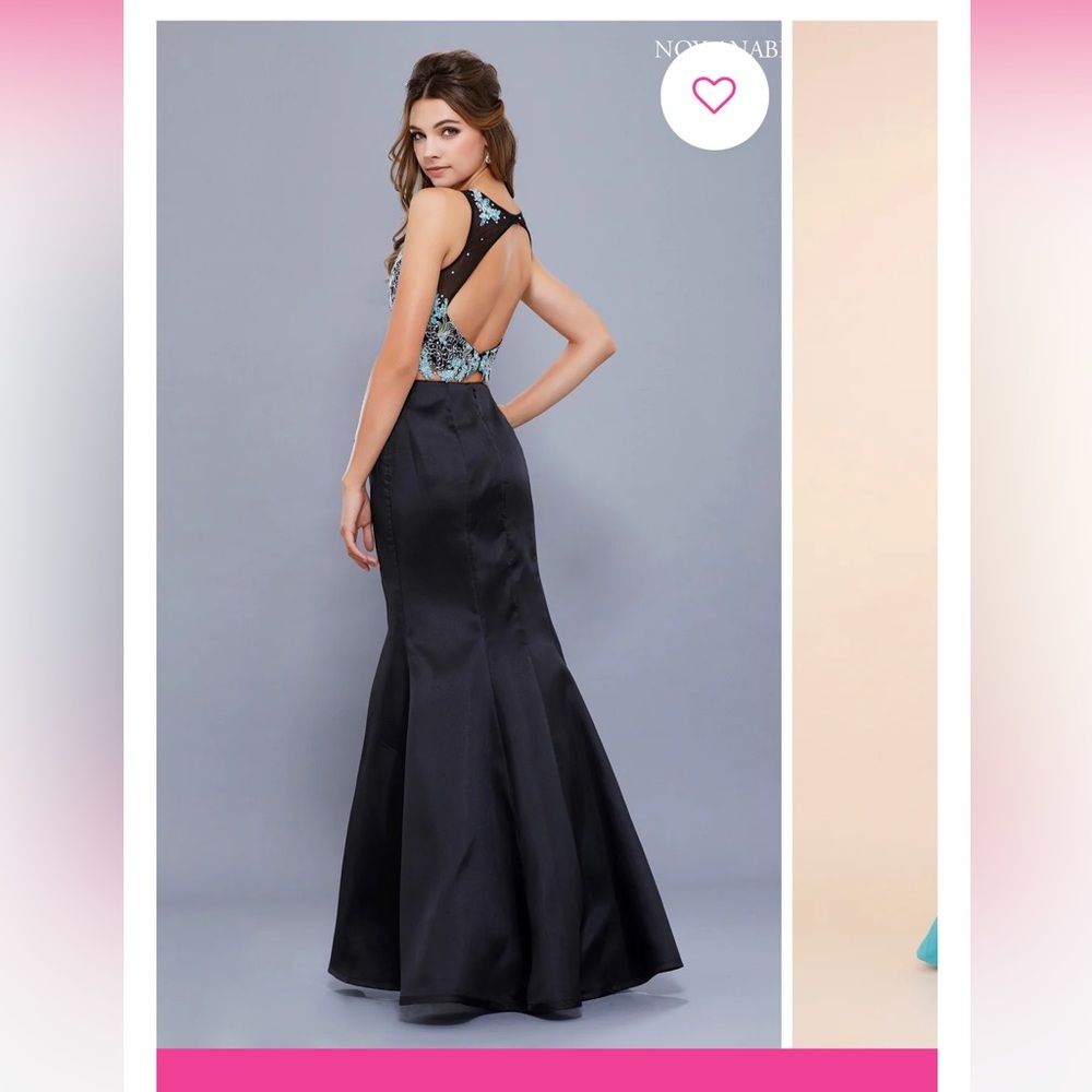 Long two piece mermaid dress